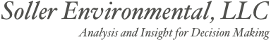 Soller Environmental, LLC
Analysis and Insight for Decision Making

